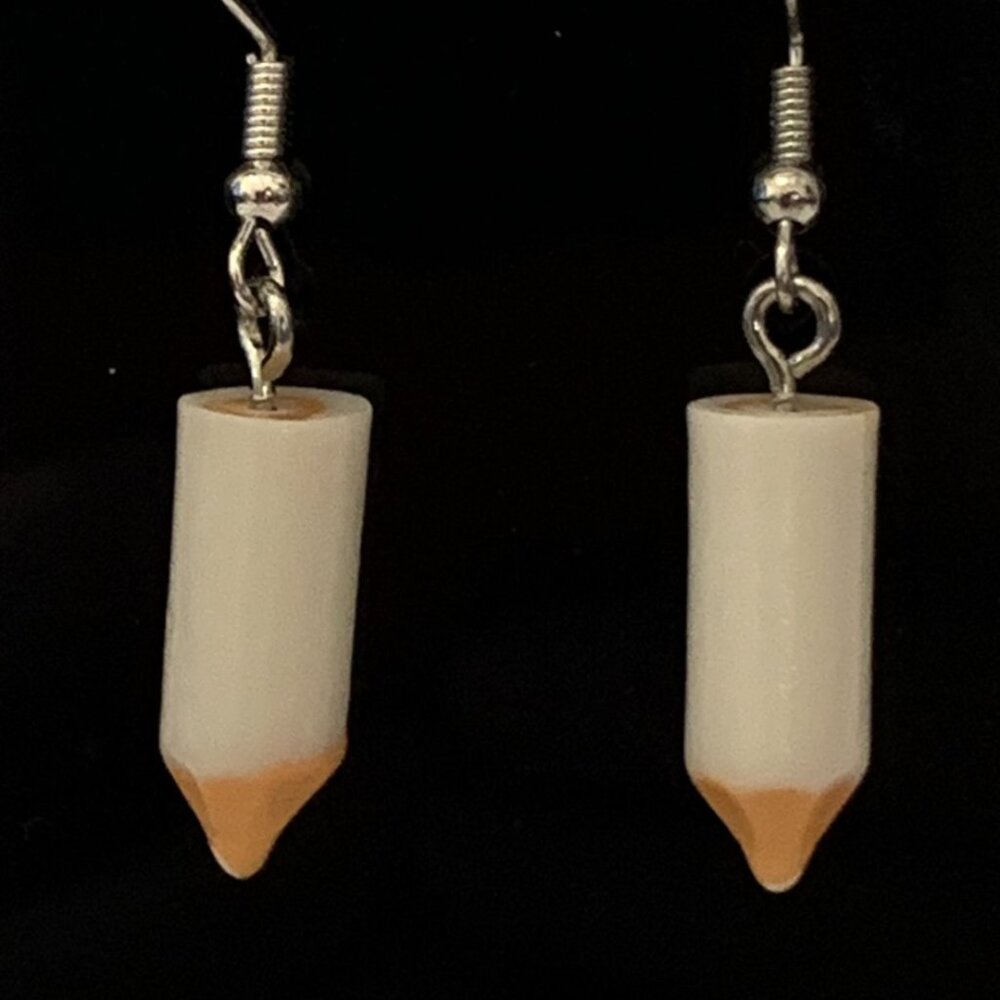 Pencil Earring, Teacher Appreciation Gift, School Earring, Gift Idea, Art